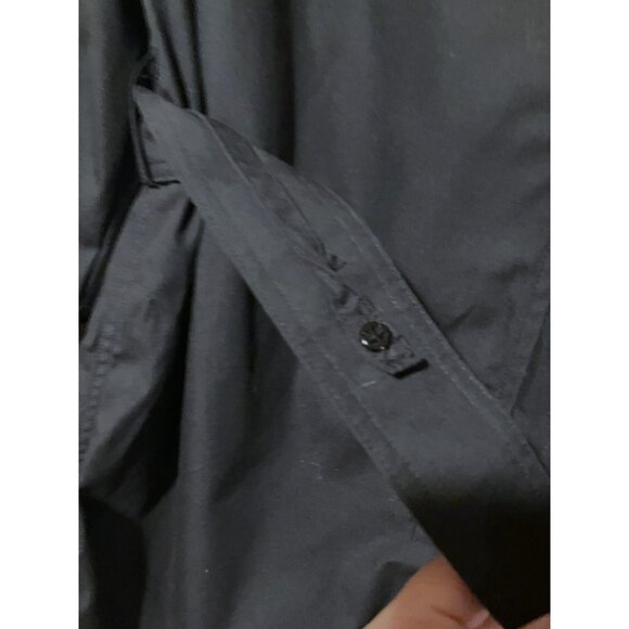 Y2K American Apparel Mens Trench Coat 38L All Weather Removable Padded Lining - Picture 10 of 14